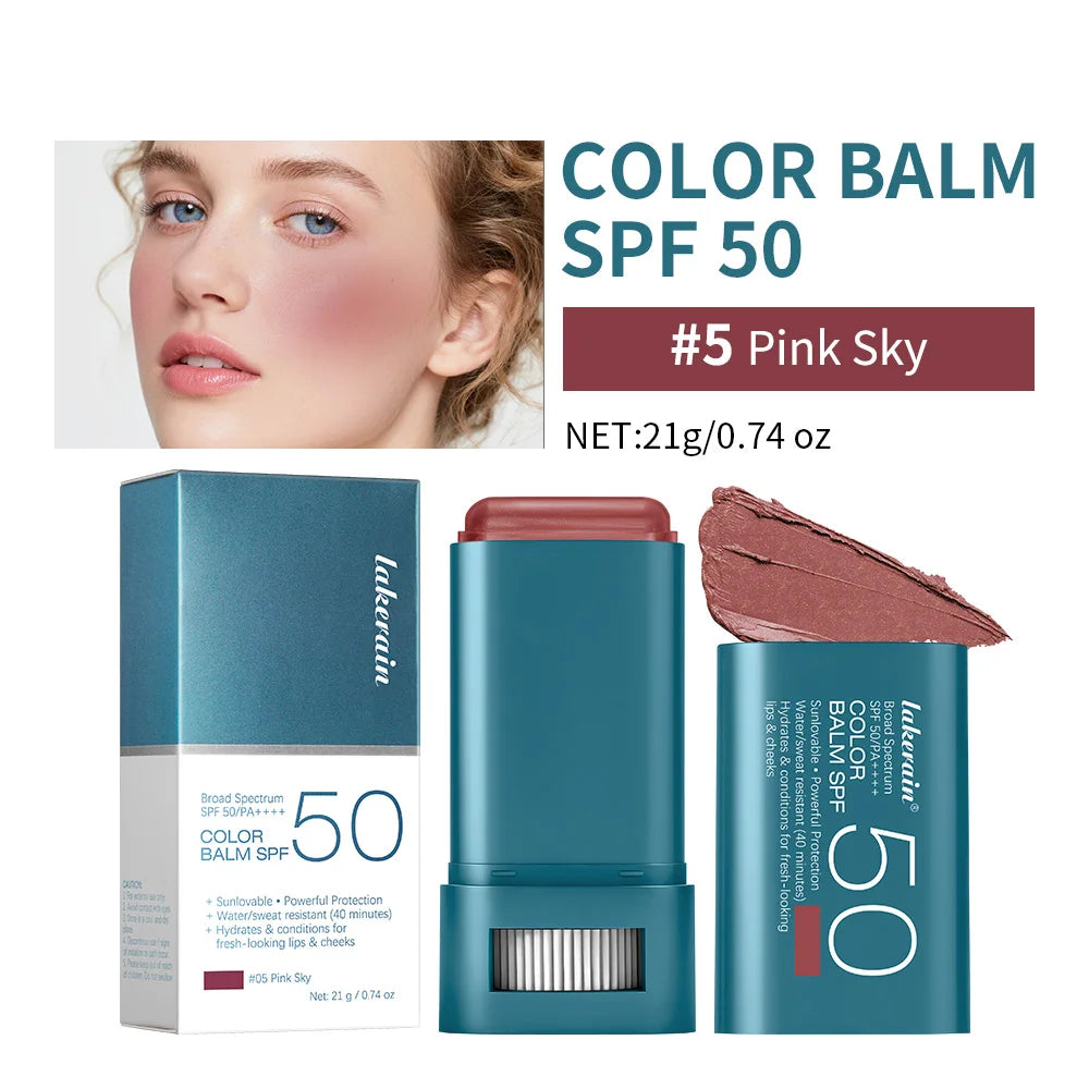 SPF 50 Hydrating Tinted Blush Balm Stick