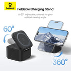 25W 2-in-1 Magnetic Wireless Charging Station for Smartphones