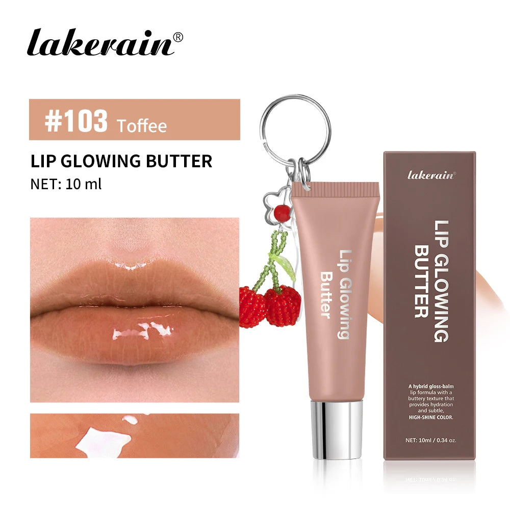 Moisturizing Lip Gloss with Keychain