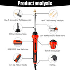 Electric Plastic Welding Iron for Car Bumper Repair