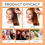 Temporary Hair Color Wax for Kids and Party Styling