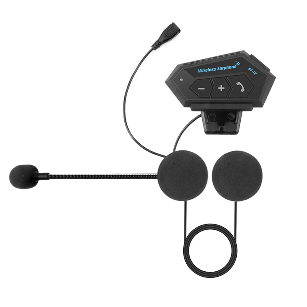 Wireless Bluetooth 5.0 Motorcycle Helmet Headset - 24