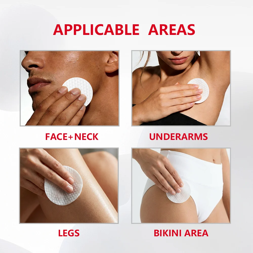 Ingrown Hair Treatment Pads for Razor Bumps and Exfoliation - 4