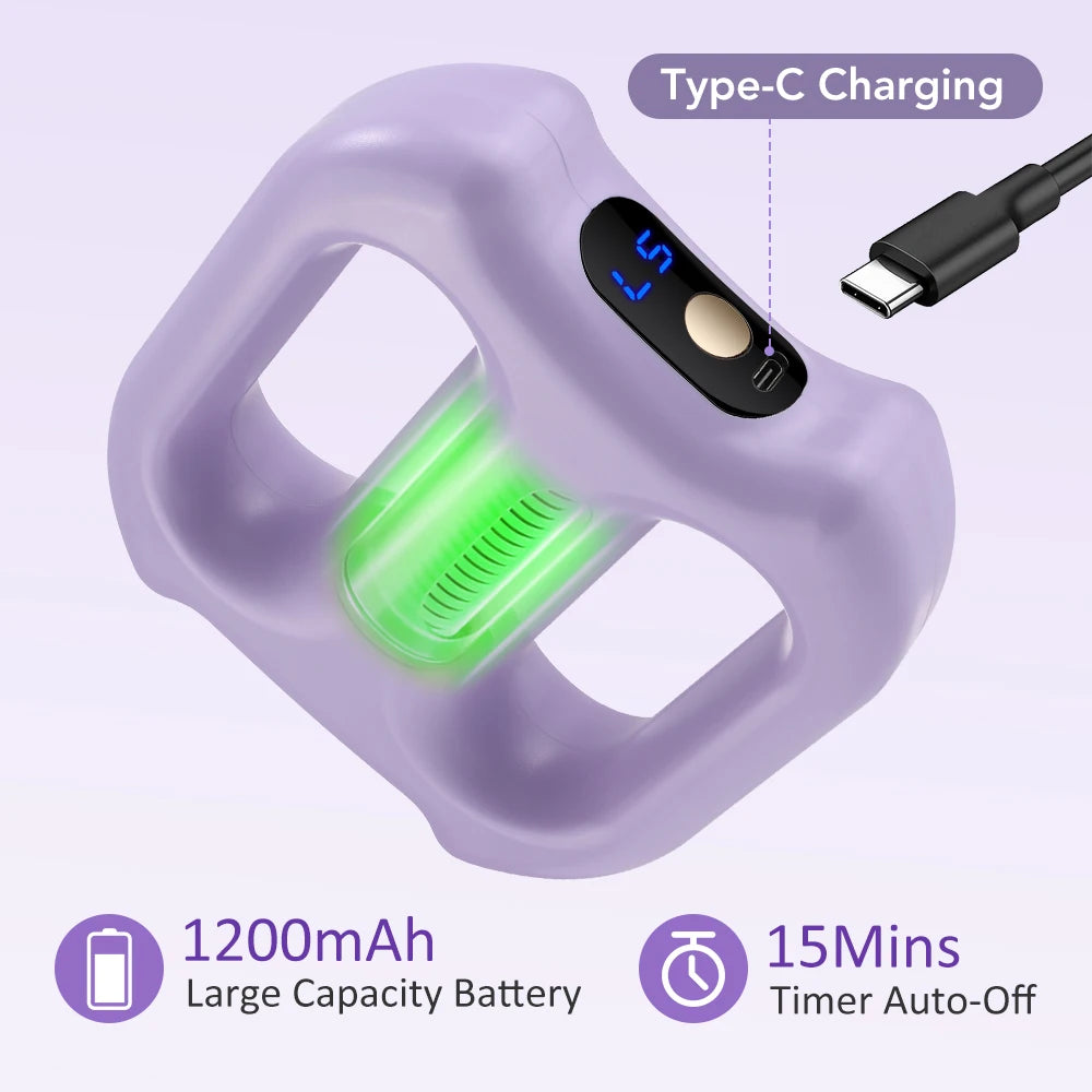 Electric Vibration Fascia Massage Ring for Full Body Recovery