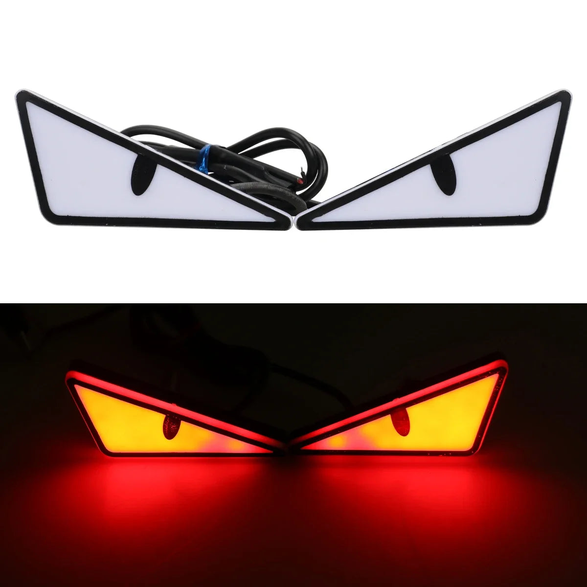 12V LED Devil Eye Atmosphere Lamps for Cars and Motorcycles