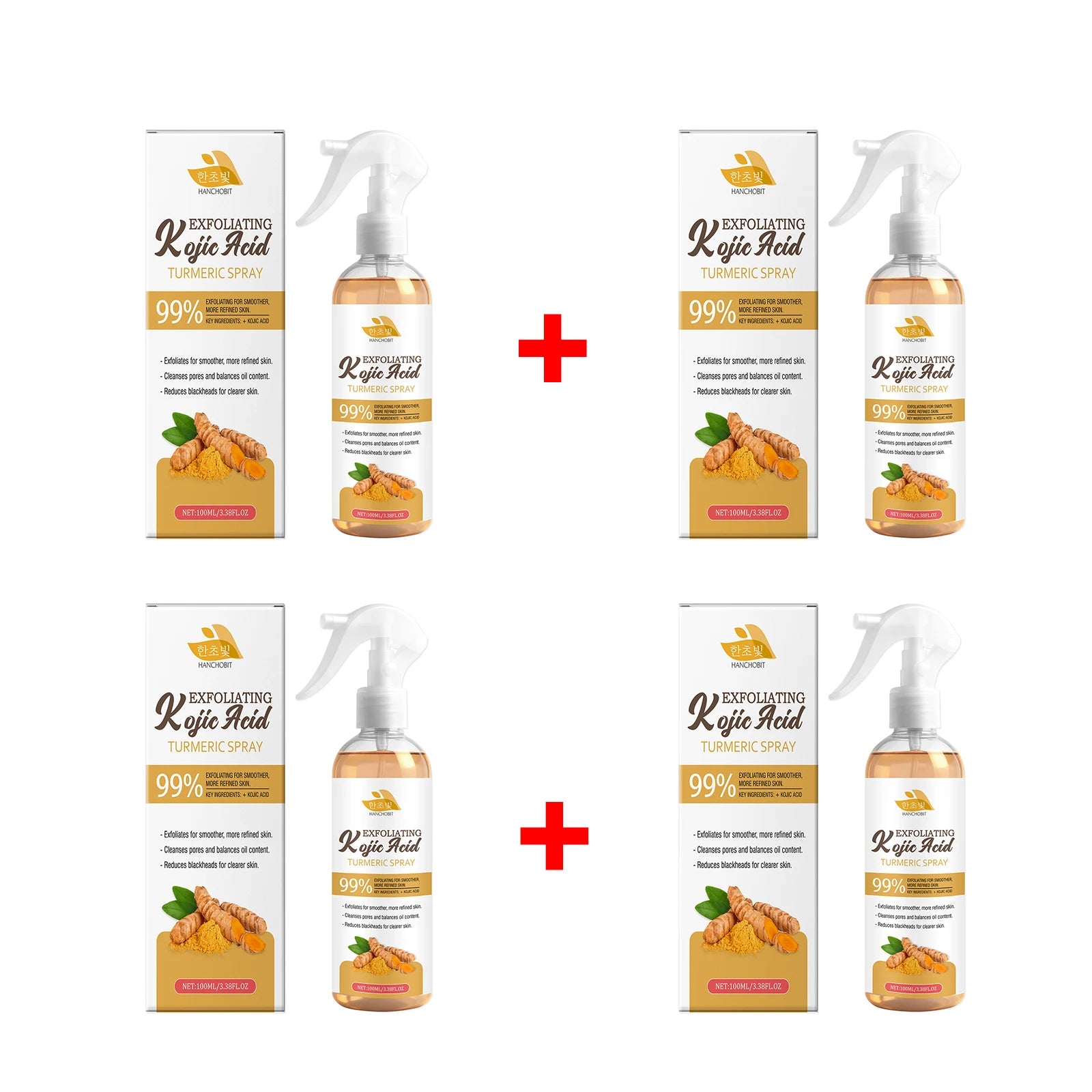 Kojic Acid Turmeric Facial Exfoliating Spray - 13