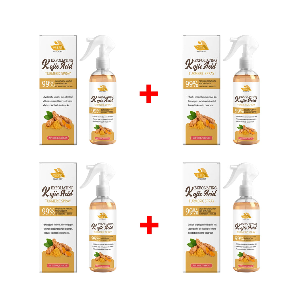 Kojic Acid Turmeric Facial Exfoliating Spray