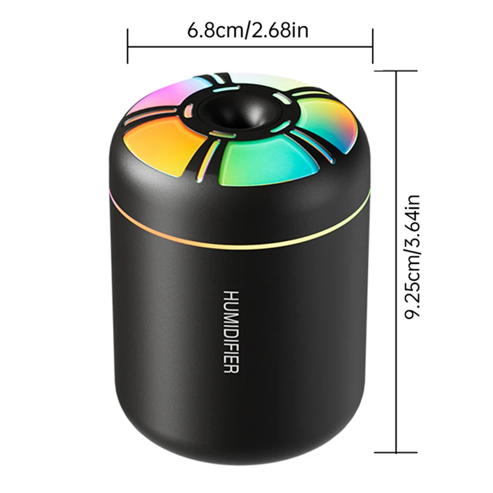Portable Mini USB Air Humidifier and Essential Oil Diffuser