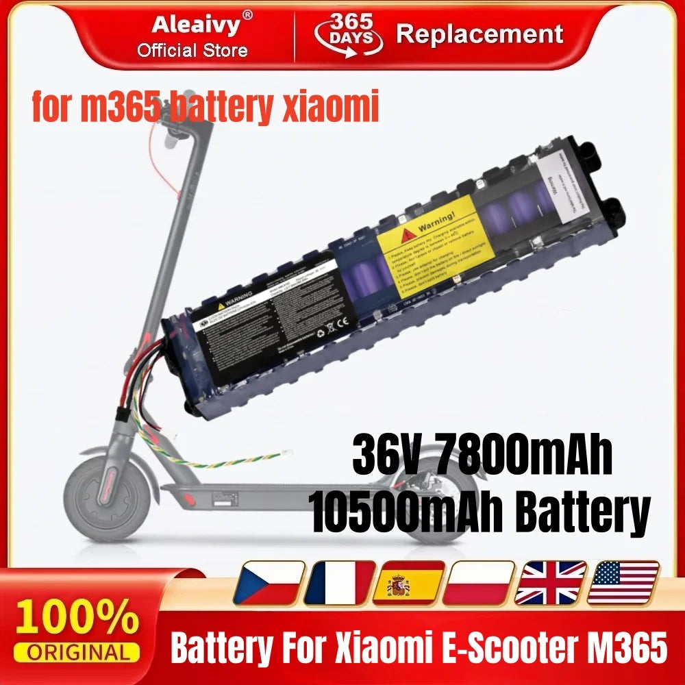36V 10.5Ah Replacement Battery for Electric Scooters