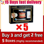 Silicone Full Denture Set for Natural Smile and Comfort