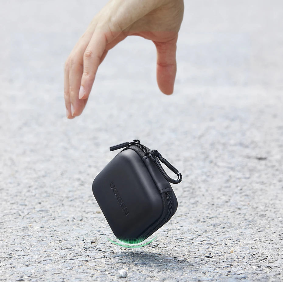 Hard Shell Protective Carrying Case for Earbuds and Small Electronics