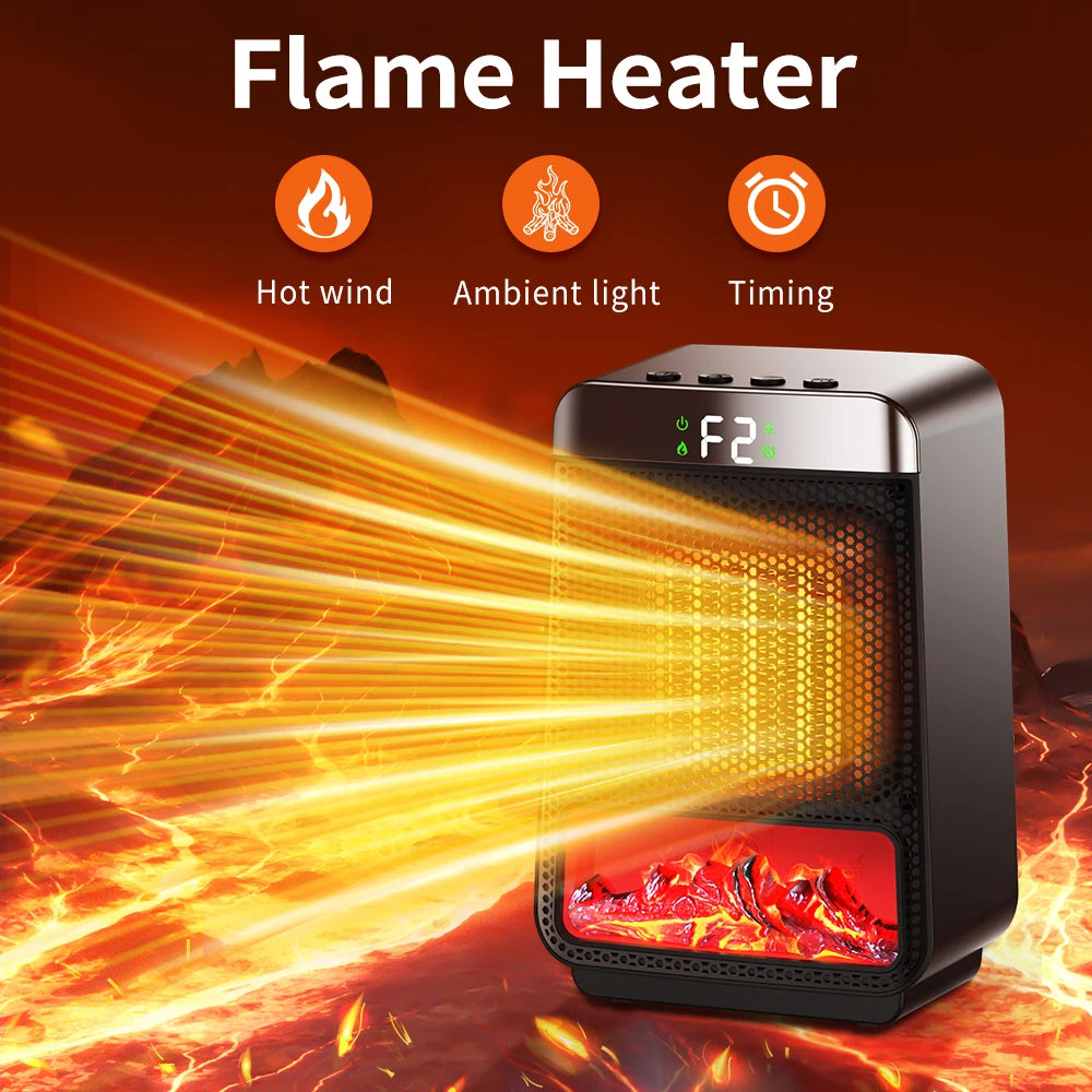 Portable Electric Ceramic Space Heater for Home and Office