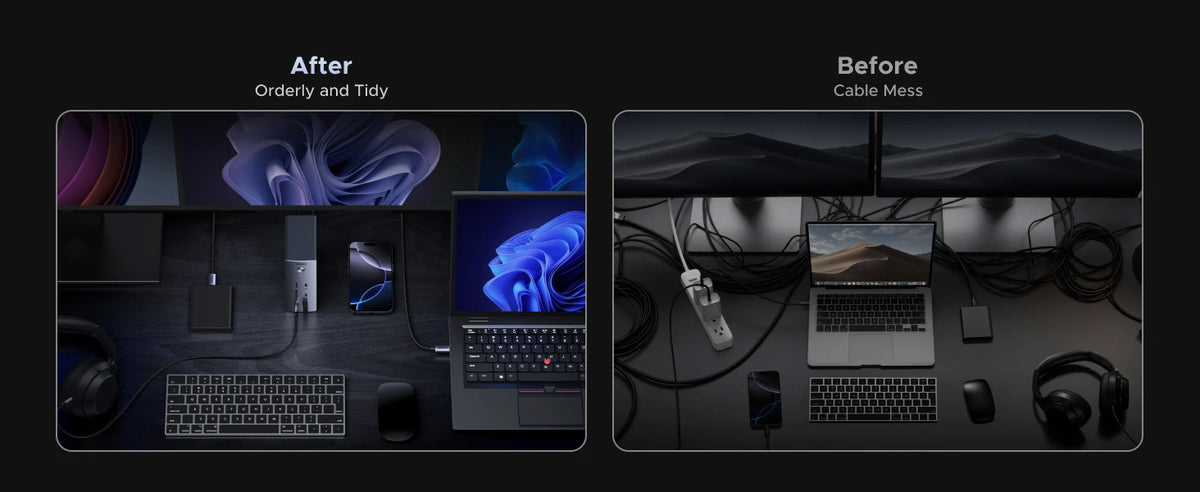 14-in-1 USB-C Docking Station with Dual 4K Display and M.2 SSD Slot
