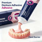 Strong Hold Denture Adhesive Cream with Food Barrier