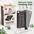 Double-Sided Natural Jade Heating Pad for Back and Muscle Relief