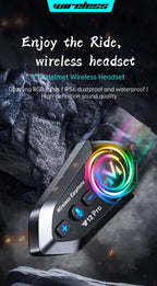 Y12 Pro Bluetooth 5.4 Motorcycle Helmet Intercom Headset 500M