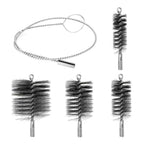 Flexible Steel Wire Chimney and Flue Pipe Cleaning Brush Set