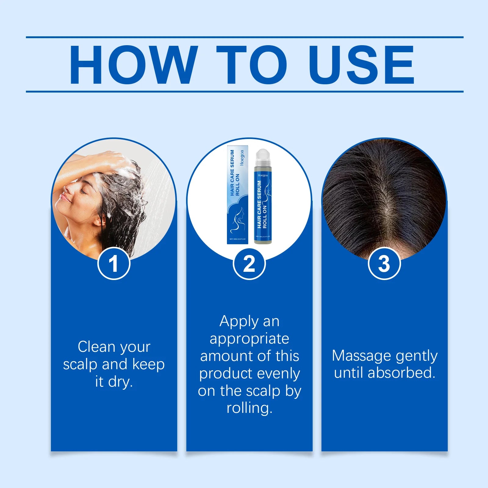Rosemary Scalp Nourishing Hair Growth Serum Roller - 11