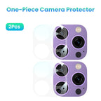 Tempered Glass Camera Lens Protector for iPhone Series