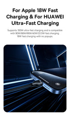 100W USB-C Fast Charging Data Cable for Smartphones and Tablets