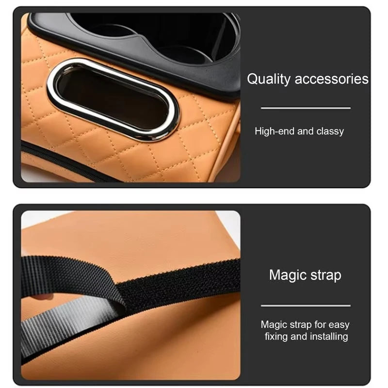 Universal Car Center Console Organizer and Armrest Cushion - 11
