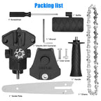 6-Inch Electric Drill Chainsaw Attachment Converter
