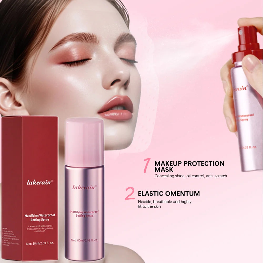 4-Piece Long-Lasting Matte Makeup Face Base and Setting Set - 11