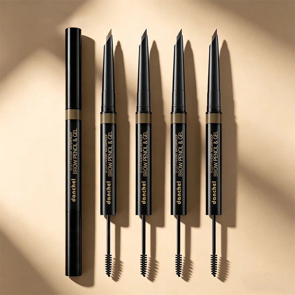 Waterproof 2-in-1 Eyebrow Pencil and Gel