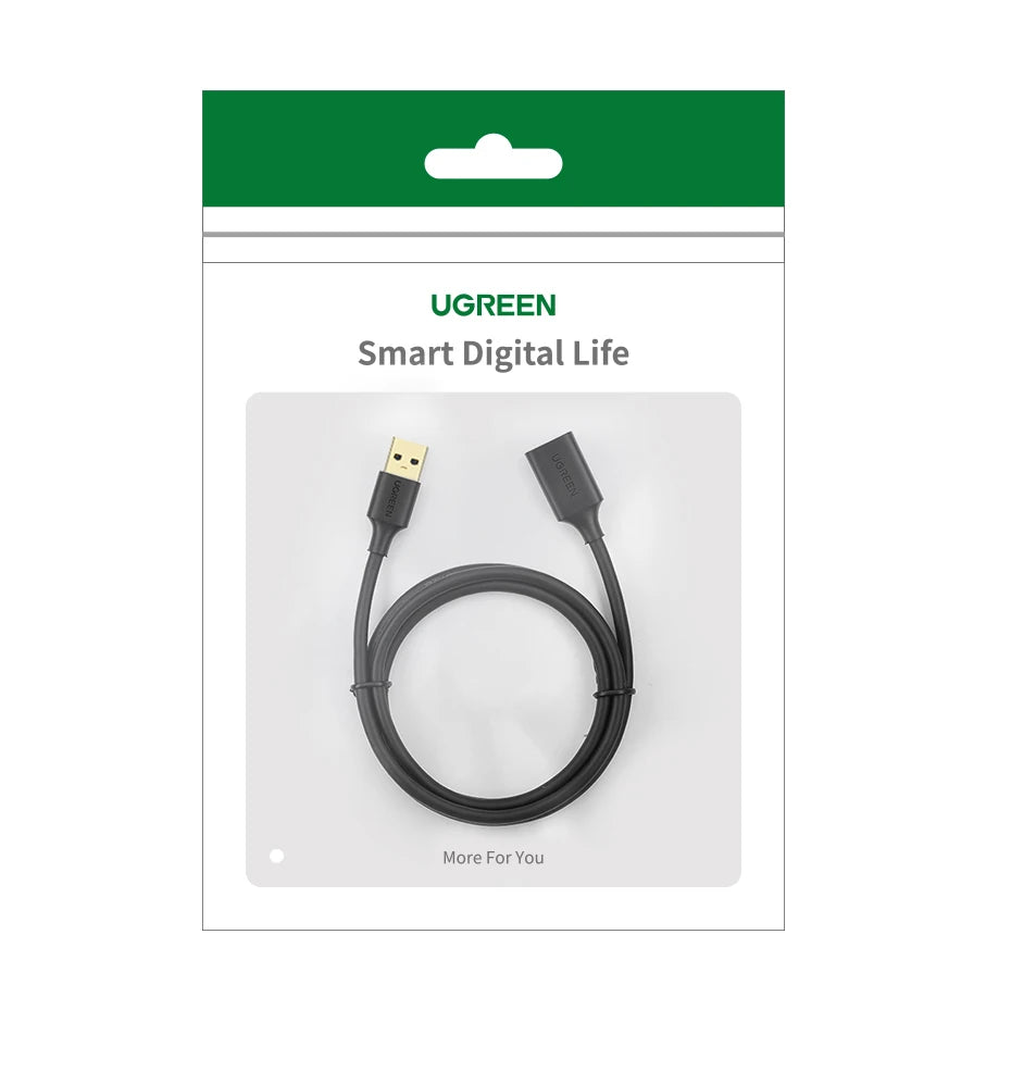 USB 3.0 Male to Female Extension Cable for Data Transfer