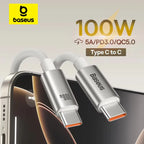 100W USB-C to USB-C Fast Charging Data Cable