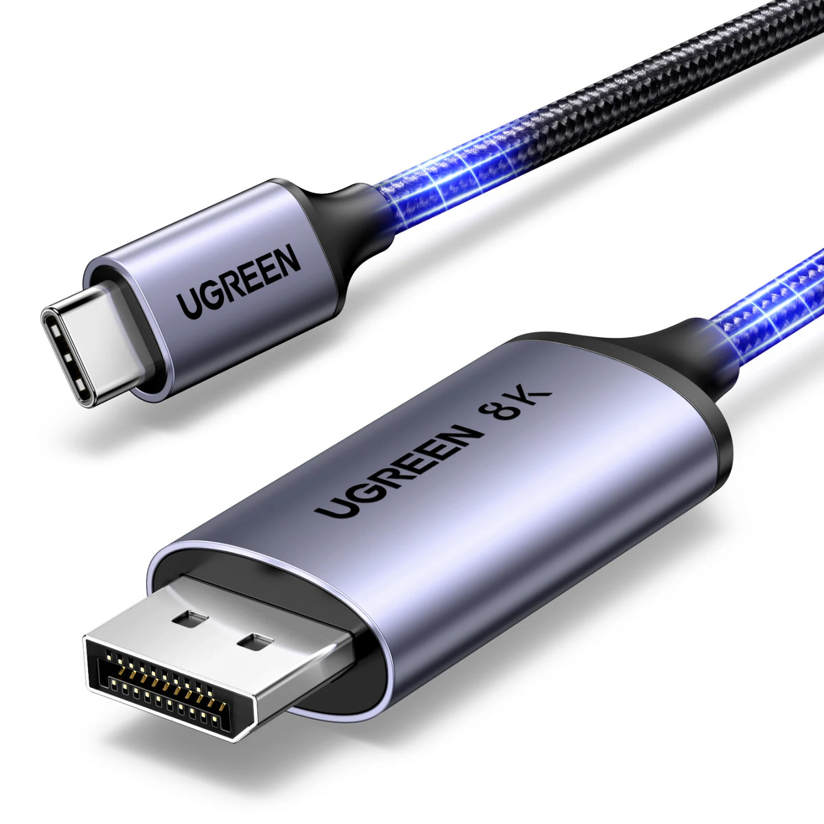 USB-C to DisplayPort 1.4 Cable for 8K 60Hz Ultra HD Video