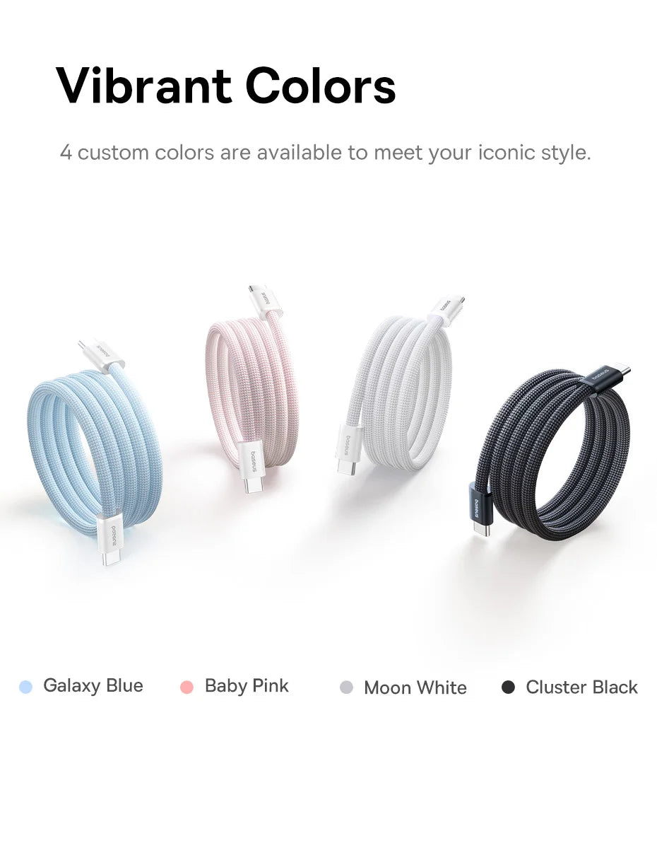 Magnetic 100W USB-C Fast Charging Data Cable - 22