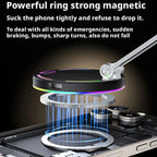 15W Magnetic Wireless Car Charger and Suction Phone Mount