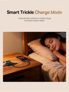 100W Retractable Fast Charging Cable with Watch Wireless Charger