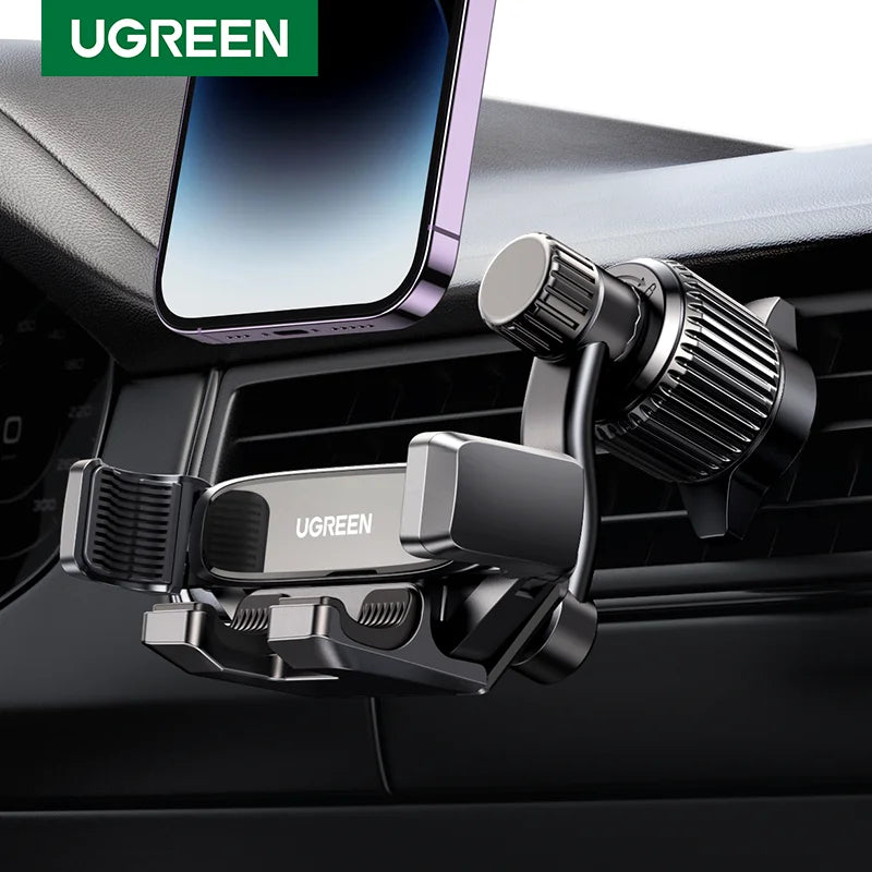 360° Rotating Gravity Car Phone Holder for Air Vents - 1