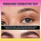 Brow Lamination Gel with Built-in Comb for Lifted Brows