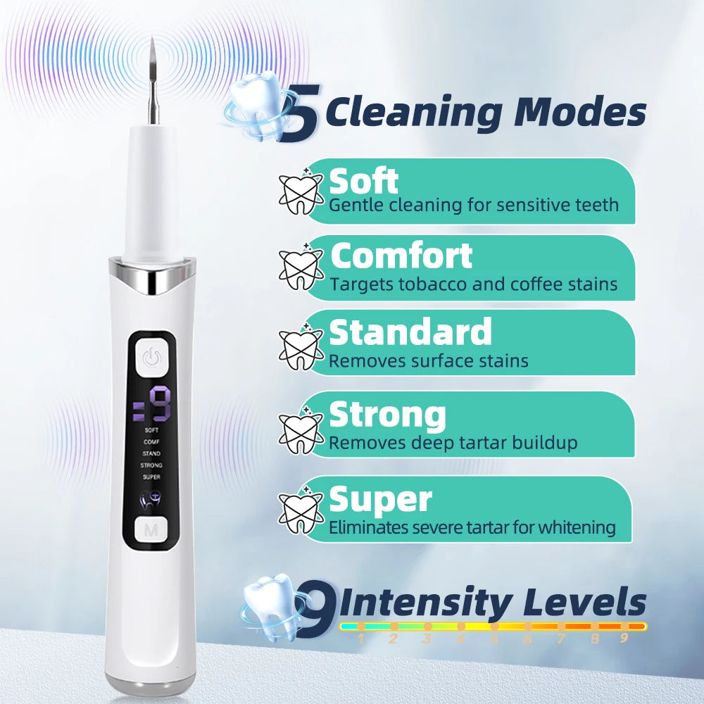 Ultrasonic Electric Dental Tartar and Plaque Remover