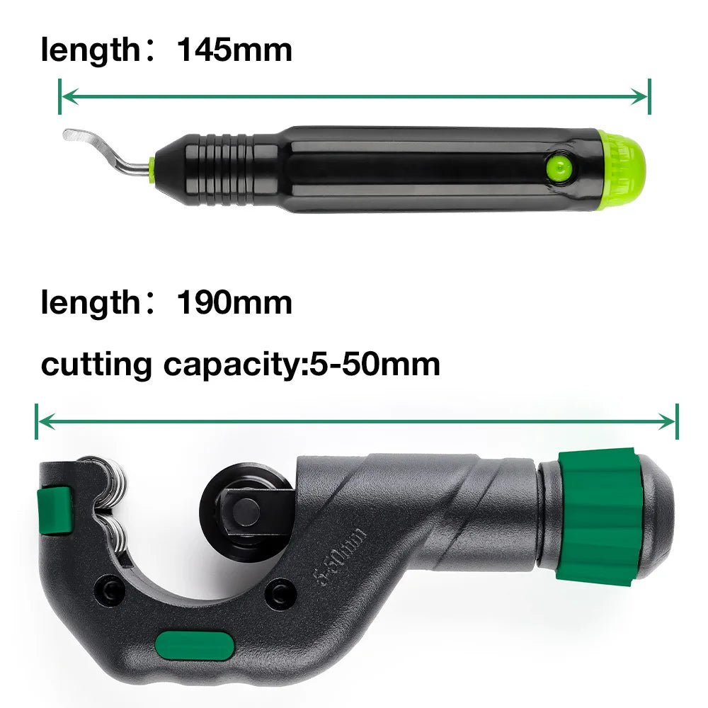 Heavy Duty Pipe and Tube Cutter 5-50mm for Metal and PVC - 8