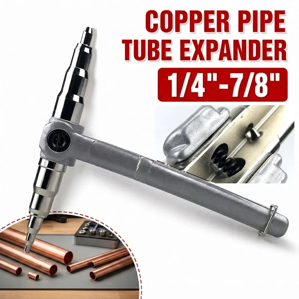 Handheld Copper and Aluminum Pipe Tube Expander Tool 6-22mm