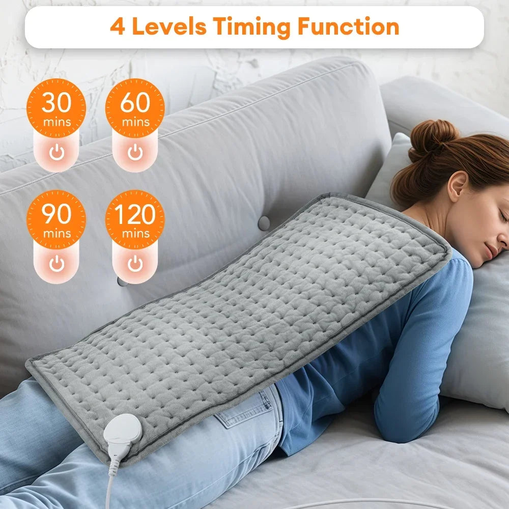 Electric Heating Pad for Back and Neck Pain Relief - 2