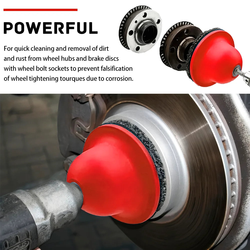Wheel Hub and Brake Disc Rust Removal Grinding Tool