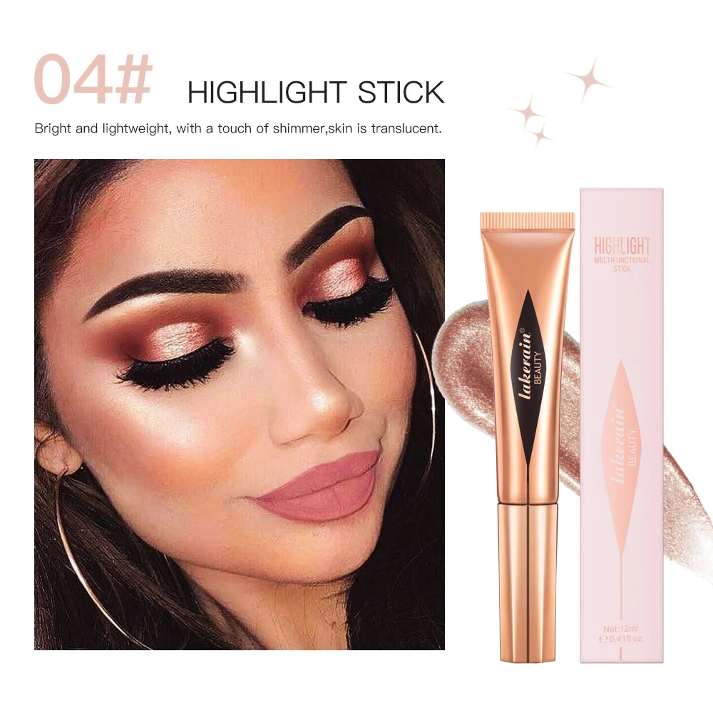 Liquid Contour, Blush and Highlighter Wand with Cushion Applicator - 26