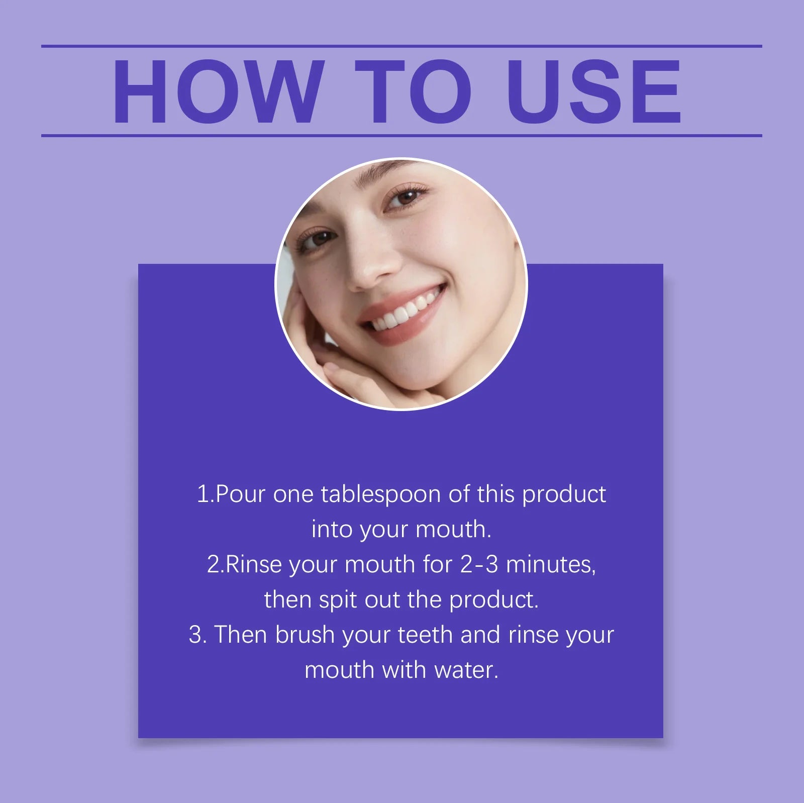 Portable Single-Use Purple Mouthwash Sachets for Fresh Breath - 12