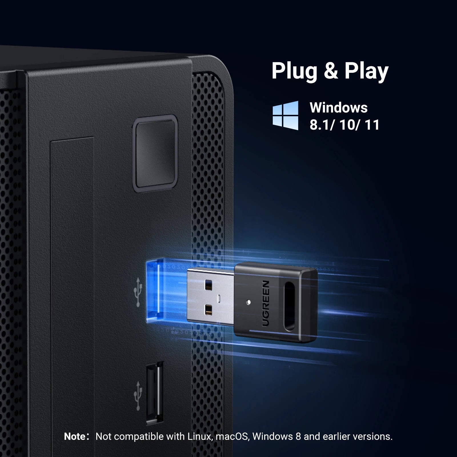 Bluetooth 5.3 USB Adapter for PC and Laptop - 6