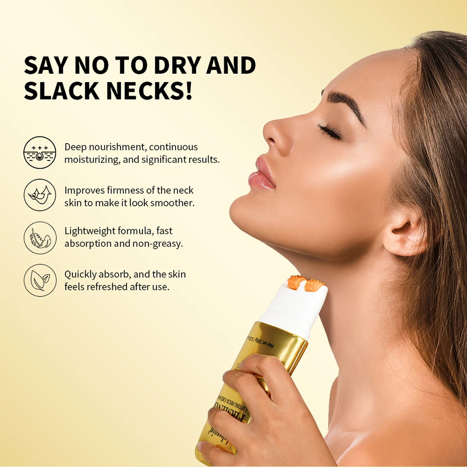 Firming Lifting Neck Cream with Integrated Roller - 8