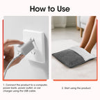 USB Electric Heated Foot Warmer