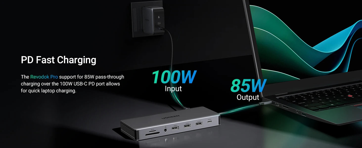 13-in-1 Triple Display USB-C Docking Station with 4K 60Hz HDMI - 17