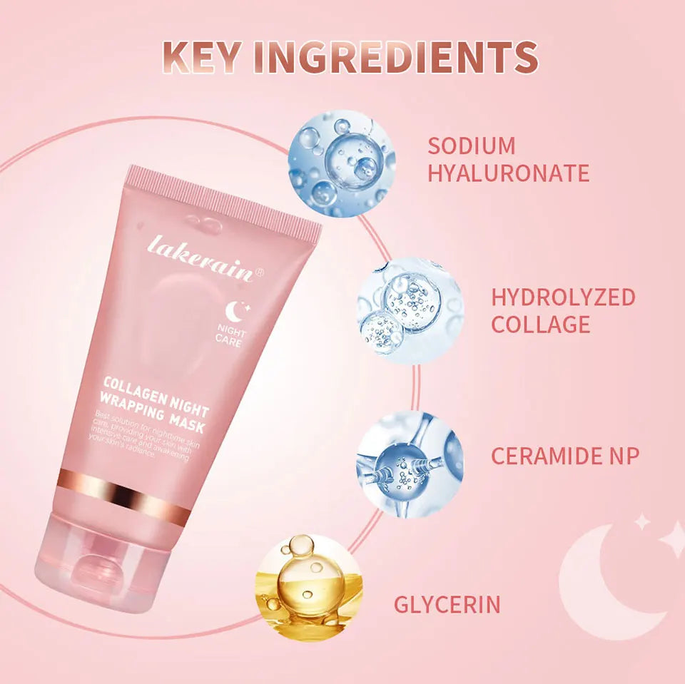 Collagen Face Skincare Set for Firming and Hydration