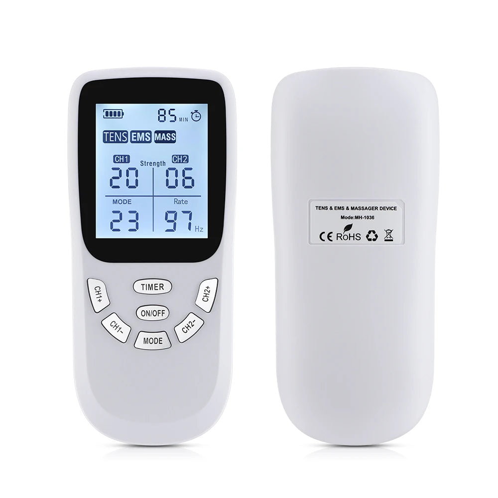 Digital TENS & EMS Muscle Stimulator for Pain Relief