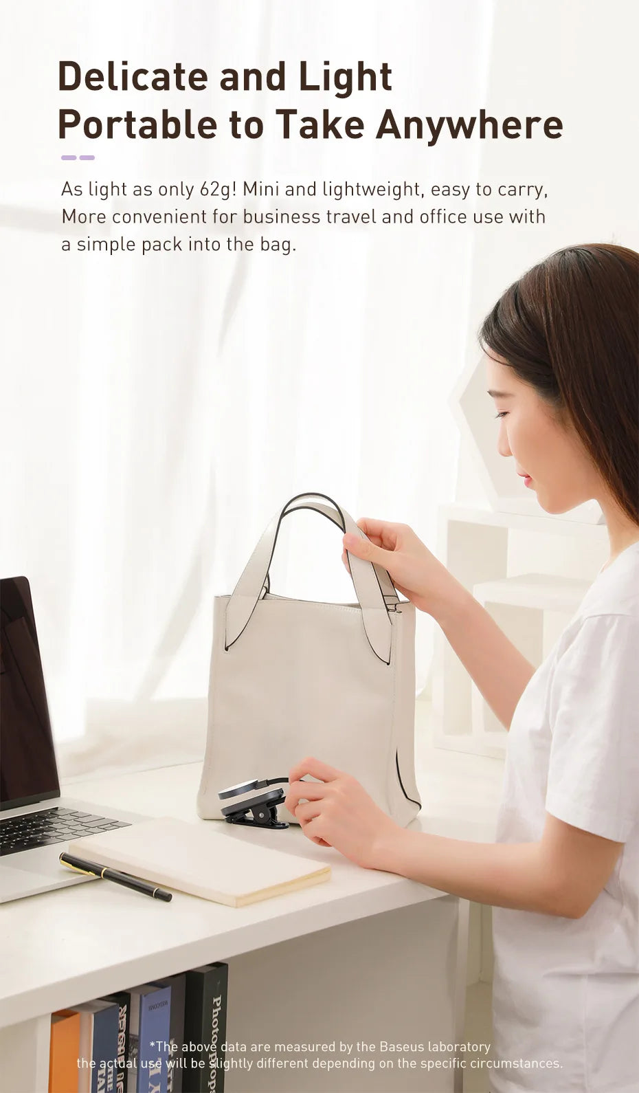 Rechargeable LED Clip-On Desk Lamp for Reading and Bedside - 22